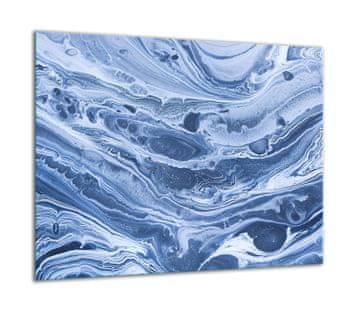 shumee Steklena zaščitna plošča ZA peč 60x52 marmor