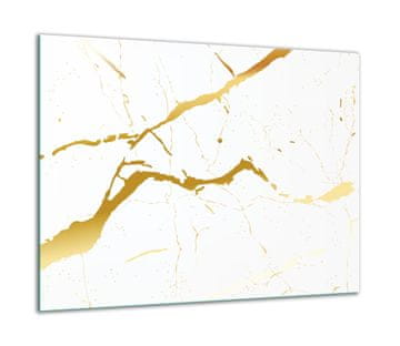shumee Steklena zaščitna plošča ZA peč 60x52 marmor