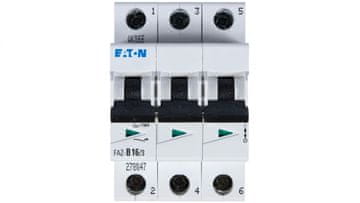 Eaton Odklopnik 3P B 16A 15kA AC FAZ B16/3 278847