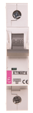 shumee Odklopnik 1P C 6A 6kA AC etimat 6 002141512
