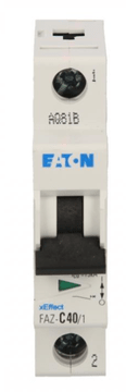 Eaton Odklopnik 1P C 40A 15kA AC FAZ C40/1 278565
