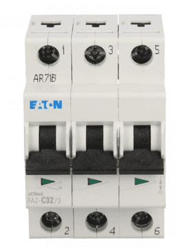 Eaton Odklopnik 3P C 32A 15kA AC FAZ C32/3 278876