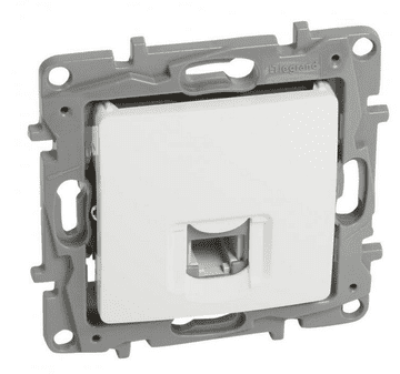 LEGRAND Telefonska vtičnica NILOE RJ 11 bela 764569