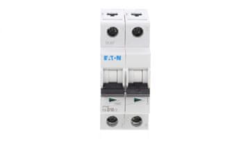 Eaton Odklopnik 2P D 10A 6kA AC PL6-D10/2 286577