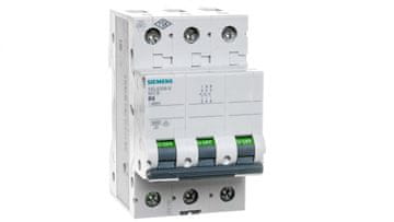 Siemens Odklopnik 3P B 6A 6kA AC Sentron 5SL6306-6