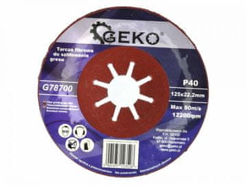 shumee Brusilna plošča za kamenino 125 P 40 /geko