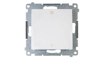 shumee Dvopolno stikalo Simon 54, belo DW2A.01/11
