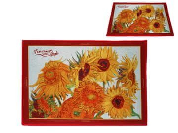 Carmani DEKORATIVNA PREPROGA TALNA PREPROGA VINCENT VAN GOGH SONČNICE DNEVNA SOBA