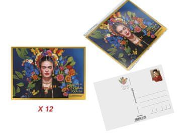 Carmani Komplet 12 razglednic - F. Kahlo (carmani)