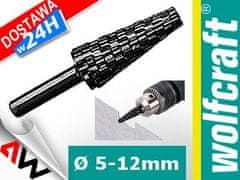 WolfCraft Wolfcraft kovinski strgalo stožec 5-12x35