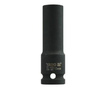 TOYA Yato 6K 1/2" udarni nastavek, dolg, 13 mm