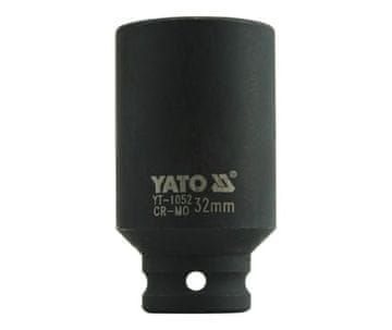 TOYA Yato 6K 1/2" udarni nastavek, dolg, 32 mm