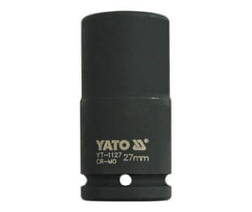 TOYA Yato 6K 3/4" udarni nastavek, dolg, 27 mm