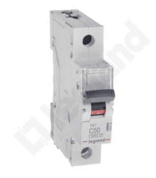 LEGRAND Odklopnik 1P C 50A 6kA AC S301 TX3 403439