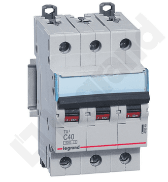 LEGRAND Odklopnik 3P C 40A 6kA AC S303 TX3 403549