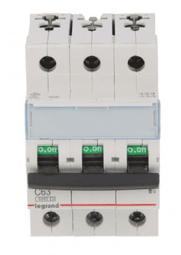 LEGRAND Odklopnik 3P C 63A 6kA AC S303 TX3 403551