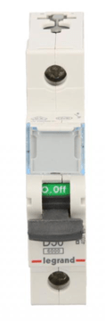 LEGRAND Odklopnik 1P D 50A 6kA AC S301 TX3 403726