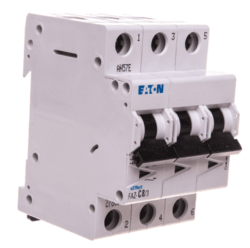 Eaton Odklopnik 3P C 8A 15kA AC FAZ C8/3 278868