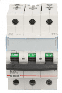 LEGRAND Odklopnik 3P B 50A 6kA AC S303 TX3 403407