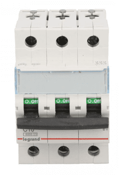 LEGRAND Odklopnik 3P C 10A 6kA AC S303 TX3 403543