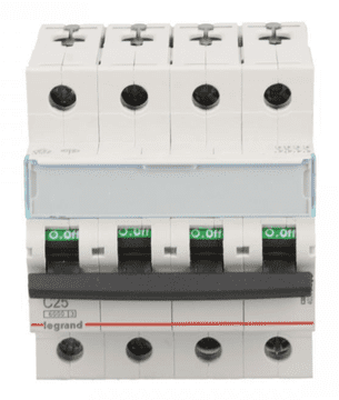 LEGRAND Odklopnik 4P C 25A 6kA AC S304 TX3 403564