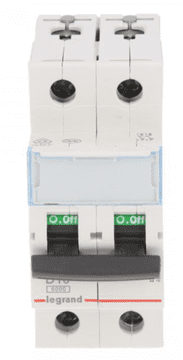 LEGRAND Odklopnik 2P D 10A 6kA AC S302 TX3 403736