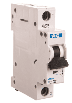Eaton Odklopnik 1P C 8A 15kA AC FAZ C8/1 278556