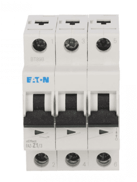 Eaton Odklopnik 3P Z 1A 10kA AC FAZ Z1/3 278919
