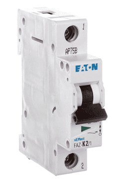 Eaton Odklopnik 1P K 2A 15kA AC FAZ-K2/1 278592