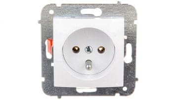 Elektro-Plast Carla Enojna vtičnica z/brez bele 1733-10