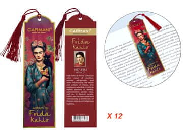 Carmani Komplet 12 zaznamkov - F. Kahlo (carmani)