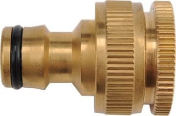 TOYA Priključek za pipo FLO 1/2-3/4" medenina