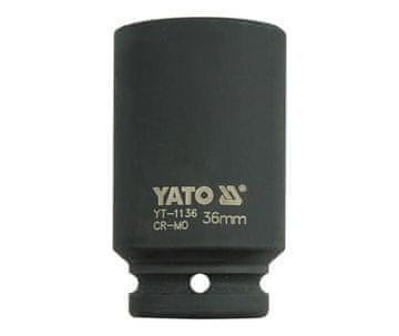 TOYA Yato 6K 3/4" udarni nastavek, dolg 36 mm