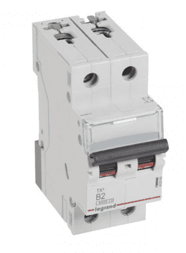 LEGRAND Odklopnik 2P B 2A 6kA AC S302 TX3 403380