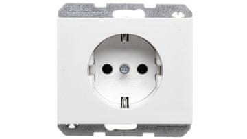 shumee K.1 Schuko vtičnica snežno bela 47157009