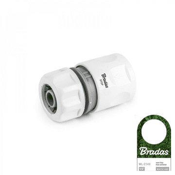 Bradas Bradas hitra spojka 1/2" stop /bela črta