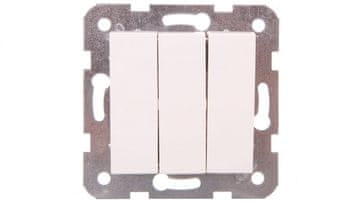 Panasonic Karre stikalo s 3 gumbi, belo / 90964668