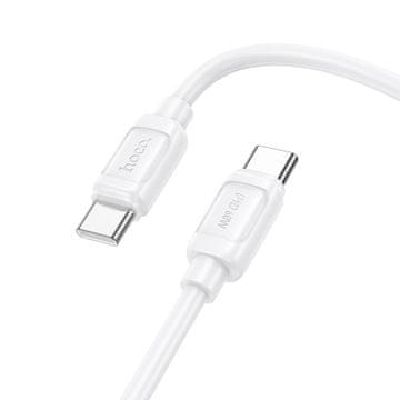 Hoco Kabel USB-C na USB-C Hoco PD 5 A, 240 W, 1 m, X115, bel