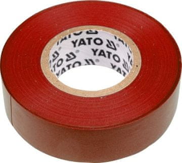 TOYA Yato izolacijski trak 19 mm x 20 m rdeč