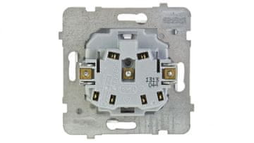 shumee AS Enojna vtičnica črno-bela GP-1G/m/00