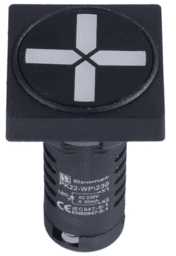 shumee Indikator položaja 24 V AC/DC PK22-WP24