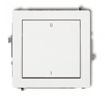 shumee Dvopolno stikalo Deco belo /0-1/ DWP-9