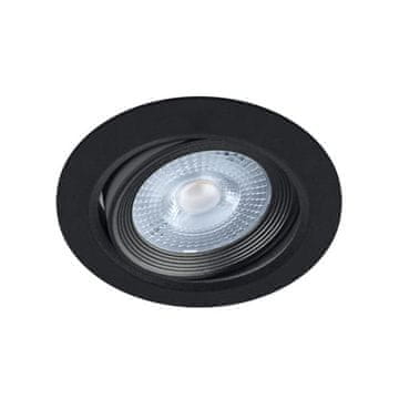 Ideus Stropna svetilka črna 5W IP20 4000K MONI 03859