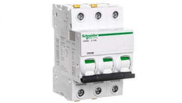 Schneider Odklopnik 3P C 13A 6kA AC iC60N-C13-3 Acti9 A9F04313