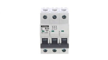 Bemko Odklopnik 3P B 10A 4,5kA AC schelinger A02-G7-3P-B10