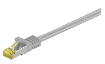 Goobay S/FTP patch kabel (PiMF) kat. 6A lszh siv 10 m 91639