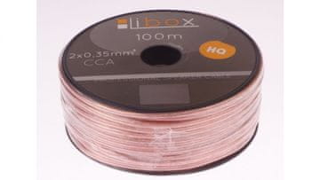 Box Kabel za zvočnik CCA 2x0,35 ECa LB0004 /100m/