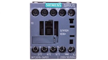 Siemens Kontaktor moči 7A 3P 230V AC 1Z 0R S00 3RT2015-1AP01
