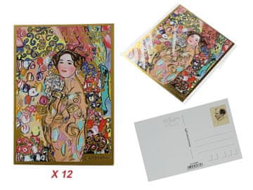 Carmani Komplet 12 razglednic - G. Klimt, Ria Munk (carmani)