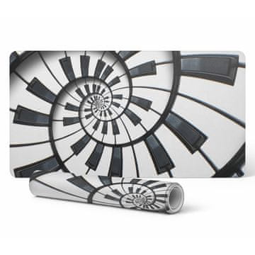shumee Vinilna podloga za pisalno mizo s stilskim potiskom spiralnih ključev 90x45 cm